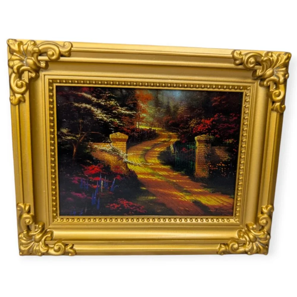 Thomas Kincade Spring Gate Plug In Nightlight w/Original Box